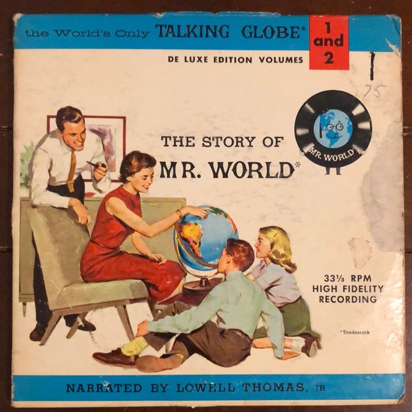 ***Free*** The Story Of Mr. World 7" Double Vinyl Lp Set '62